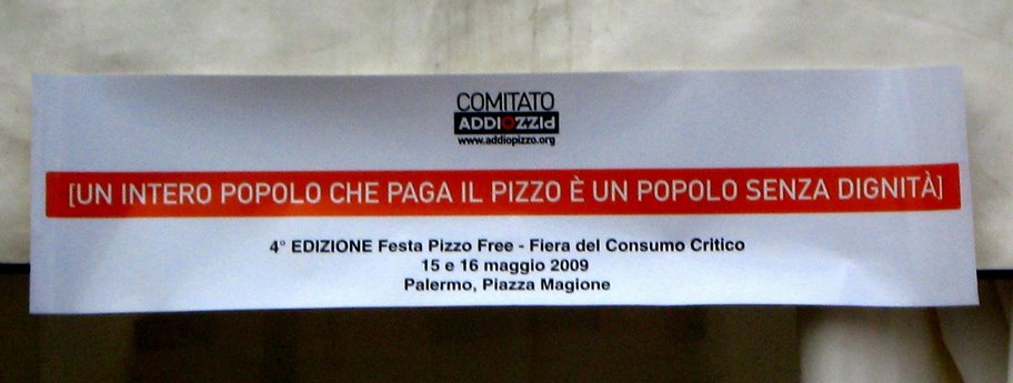 Festa Addio Pizzo 2009
